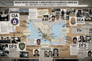 CIA, DEA, DFS y su relación con el narcotráfico en México.