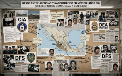 CIA, DEA, DFS y su relación con el narcotráfico en México.